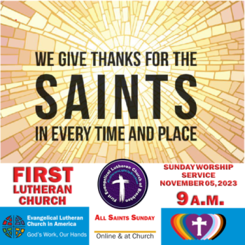 11 05 2023 Bulletin: All Saints Sunday