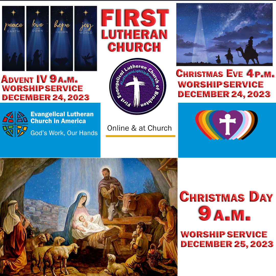 Bulletins 2023 Advent IV, Christmas Eve, and Christmas Day First