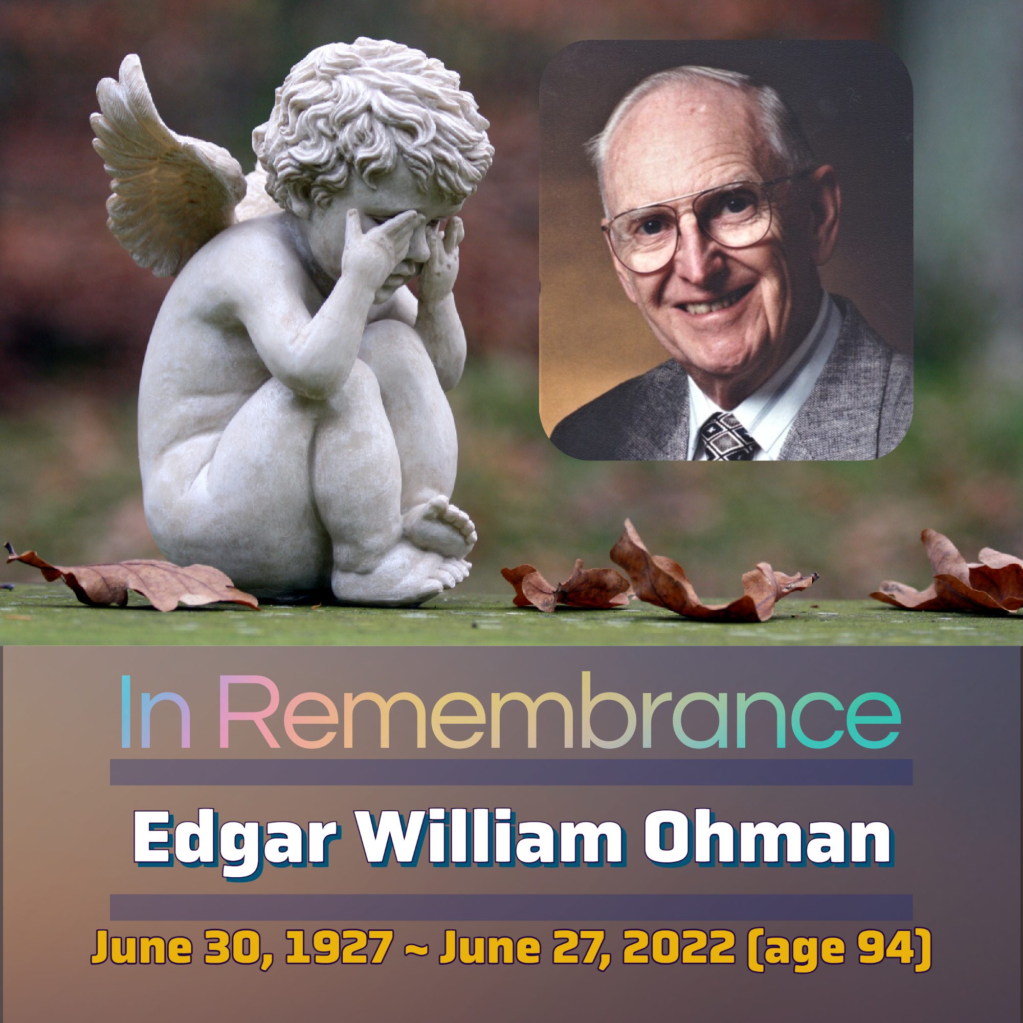 Obit -Edgar William Ohman